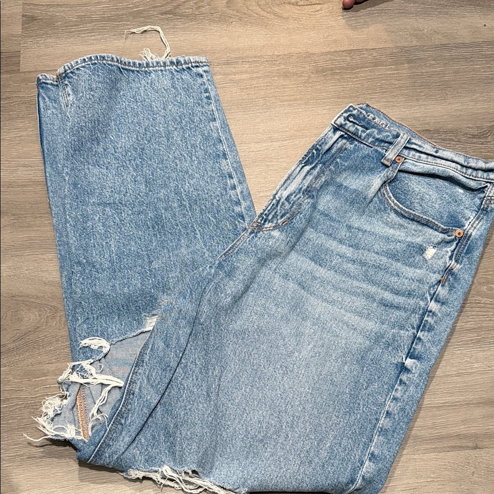 American Eagle Outfitters High Rise Blue Jeans